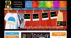 Desktop Screenshot of houstonchildrenscharity.org